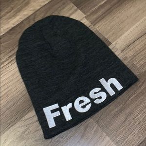 Dark gray beanie